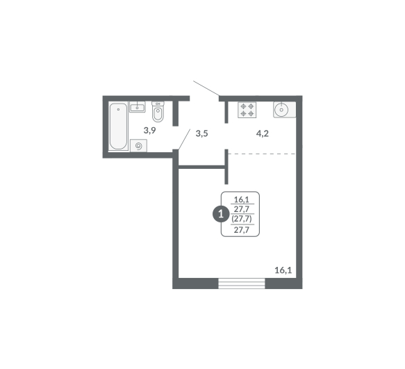 План квартиры