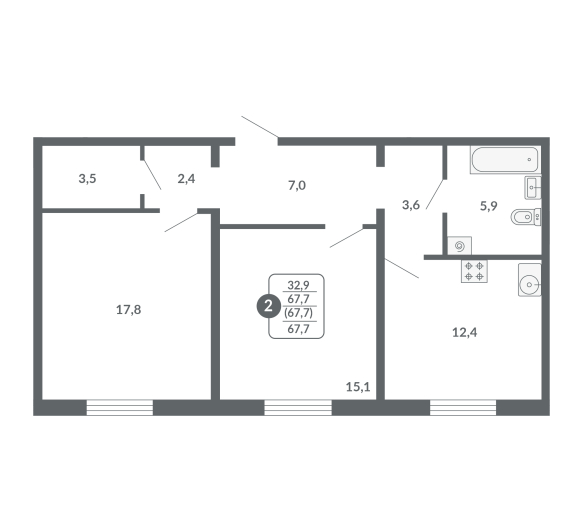 План квартиры