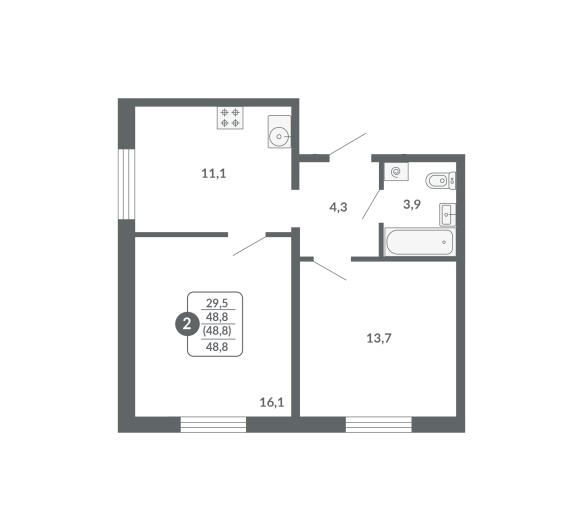 План квартиры